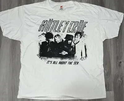 Motley Crue 2012 It’s All About Sex T-shirt XL • $17.50