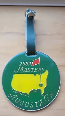 Masters Augusta National Golf Tournament 2009 Metal Bag Tag April  Championship • $39.99