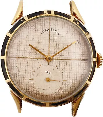 Vintage Lord Elgin Clubman 21J Men's Mechanical Wristwatch 680 14k Gold Filled • $85