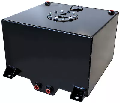 Aeroflow Black Alloy Fuel Cell 38 Litre10 Us Gallons With Cavity/Sump • $508.46