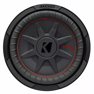 Kicker CWRT12 CompRT 12  4-Ohm Dual Voice Coil Shallow Subwoofer (48CWRT124) • $229.99