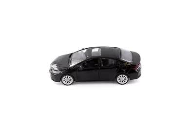 Black Toyota Corolla Diecast Toy With Pullback Action 1/43 Scale 4.25 Inches Lon • $6.99