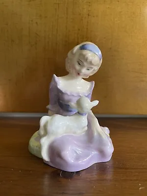 Vintage Royal Doulton Figurine  MARY HAD A LITTLE LAMB HN2048 • $35