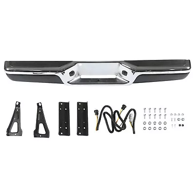 Steel Rear Step Bumper Assembly For 97-04 Dodge Dakota Chrome USA FAST SHIPPING • $188