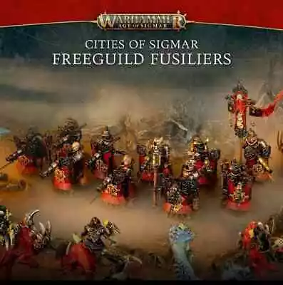 Cities Of Sigmar Freeguild Fusiliers | Warhammer AoS • £15