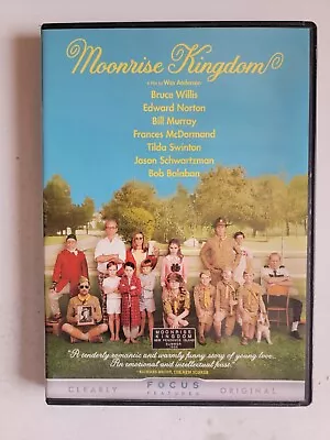 MOONRISE KINGDOM DVD For Awards Consideration Screener FYC Bill Murray 2012 • $9