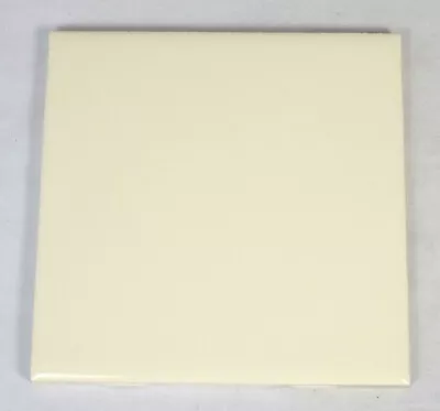 1 NOS Vintage Daltile Pastel Yellow 4-1/4  Square Ceramic Wall Tile • $3.99