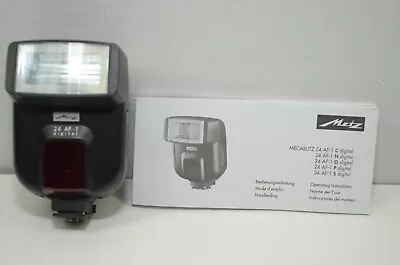 Metz Mecablitz 24 AF-1 Digital Shoe Mount Flash For Nikon  2G  • $36.50