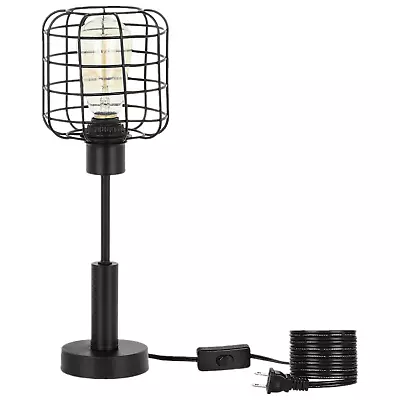 3.9  Metal Table Lamp With Shade Black • $28