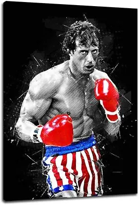 Rocky Balboa Boxing Poster Painting Wall Art Picture Print For Bars Restaurants  • $59.99
