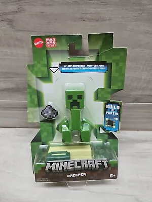 Minecraft Build-A-Portal Creeper Figure • $13.99