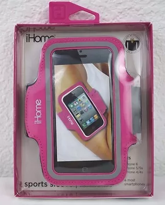 NEW IHome Sports Sleeve Adjustable Armband Fits IPhone 6 5 5s 5c 4 4s  • $2.99