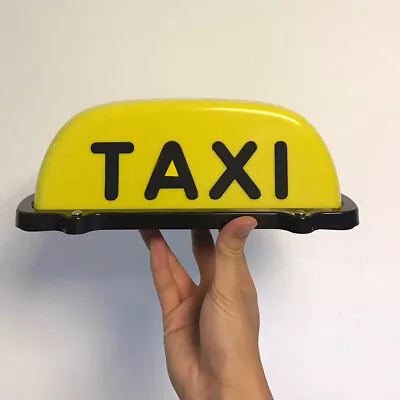 Cab Indicator Sign Lamp Windshield USB Rechargeable Battery Taxi Top Dome Light • $34.19