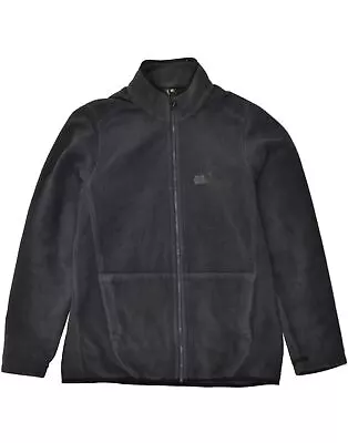 JACK WOLFSKIN Mens Fleece Jacket UK 42 XL Grey Polyester AK09 • £21.81