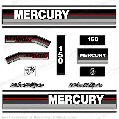 Fits Mercury 1993 150HP XRi Outboard Decals • $109.95