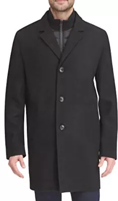 Men’s Gray Dockers Henry Wool Blend Top Coat Size XL NWT Grey • $85