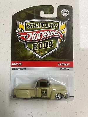 Hot Wheels - 2009 Kay-Bee Toys Military Rods - #8 Of 26 La Troca Damage Bubble • $5.50