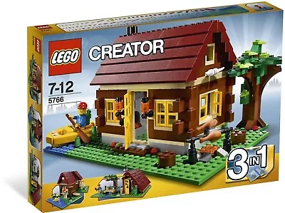 LEGO 5766 Creator 3 In 1 Log Cabin (Retired Brand New In Box) Free Postage • $149.99