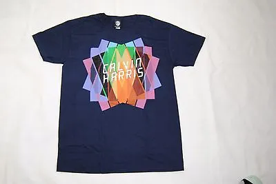 Calvin Harris Kaleidoscope Navy T Shirt New Official I Created Disco Label Rare  • £9.99