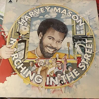 Marching In The Street Harvey Mason 1975 Vinyl LP Jazz Funk Soul • $15