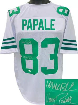 Vince Papale Signed White TB Custom Stitched Pro Style Jersey Invincible XL- JSA • $87.95