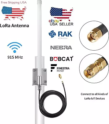 12dBi Helium Hotspot Miner Outdoor 915mhz LoRa Antenna For RAK Nebra Bobcat • $44.99