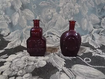 Wheaton Red Miniature Bottles • $13.95