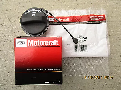 08 - 13 Ford Mustang Fuel Gas Tank Filler Cap With Tether Oem Brand New Fc-1080 • $41.99