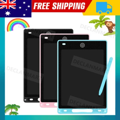 $9.99 • Buy 10  LCD Writing Tablet Drawing Board Colorful Handwriting Pad For Kids