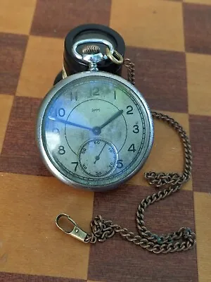 Vintage ZIM  Mechanical Pocket Watch Soviet Era USSR • $80