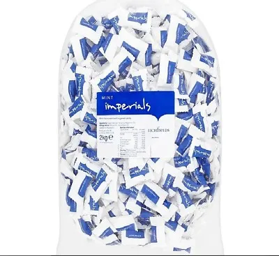 Lichfields Sweets Mint Imperials 2kg Bag - Individually Wrapped Mints  • £21.95