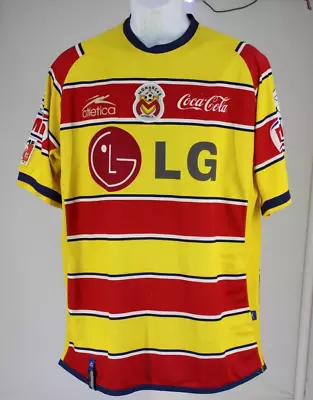 Club Deportivo Morelia Monarcas Authentic Atletica Size Large 2002-2003  T • $79.99