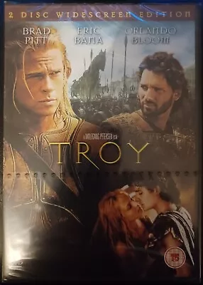 Troy (DVD 2004) New Still Sealed FREE • £2.95