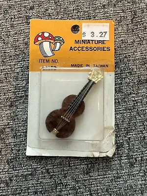 Vintage Retro Miniature Accessories Violin Made In Taiwan • $6.95