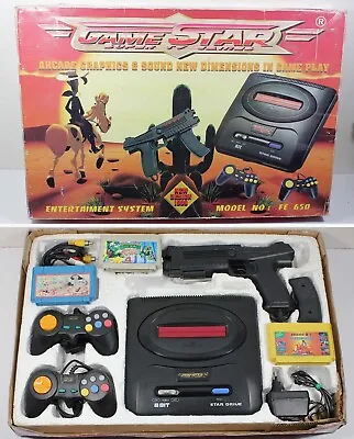 Game Star Vintage Famiclone Console 8-bit PAL Boxed • $84.50