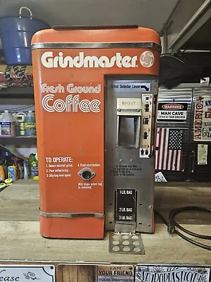  Vintage Grindmaster 505 Red Commercial Coffee Grinder Tested And Works • $579.95