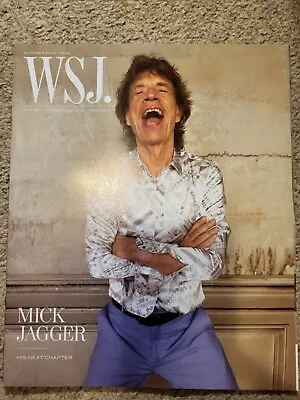 Mike Jagger WSJ Magazine • $17.42