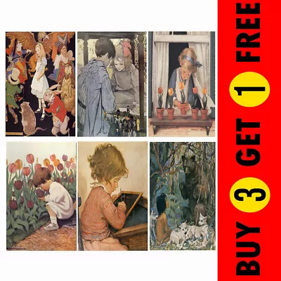 £2.48 • Buy VINTAGE JESSIE WILLCOX SMITH ART Picture Photo Poster Print Collection Gift!