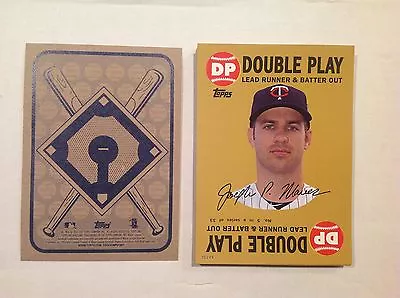 JOE MAUER #5 Twins #ed/49 Made Gold 2015 Topps 5x7 Archives 1968 Game Insert • £10.87