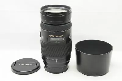 MINOLTA AF APO TELE ZOOM 100-400mm F4.5-6.7 Lens For Sony Minolta Alpha #230727c • $170.09