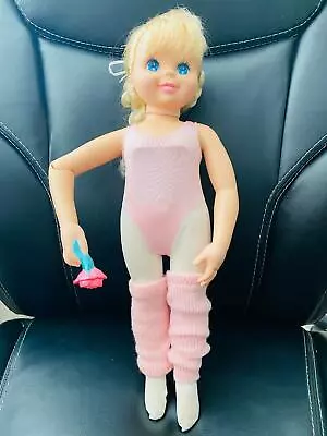 My Pretty Ballerina - 1989 Tyco 17” Pretty Preowned Doll Blonde Hair Blue Eyes • $18.99