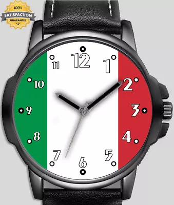 Italy Italian Flag Unique Stylish Wrist Watch • £31.94