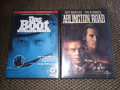 £4.20 • Buy Das Boot Directors Cut/arlington Road Dvd 2 Disc Set Very Good Condition