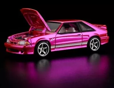 Hot Wheels RLC 24th National Convention Pink 1993 Ford Mustang Cobra R PRESALE • $63