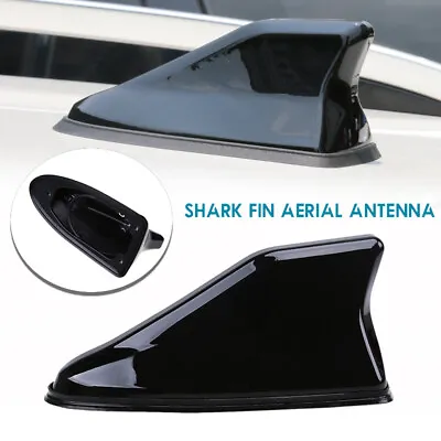 £9.99 • Buy 1x Car Shark Fin Roof Antenna Amplifier Radio Signal FM/AM Aerial Cover UK