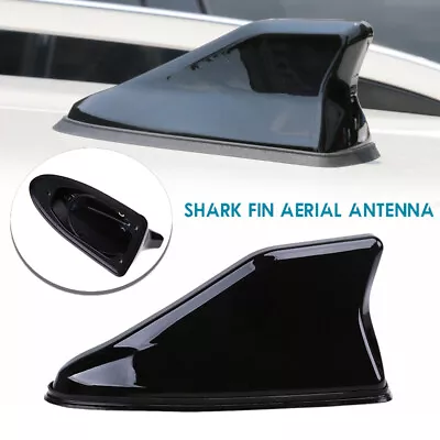 £9.69 • Buy 1x Car Shark Fin Roof Antenna Amplifier Radio Signal FM/AM Aerial Cover UK