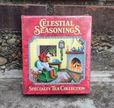 Celestial Seasonings Herb Tea Collection Set Box Sealed Assorted Teas 1995 Vtg • $9.99