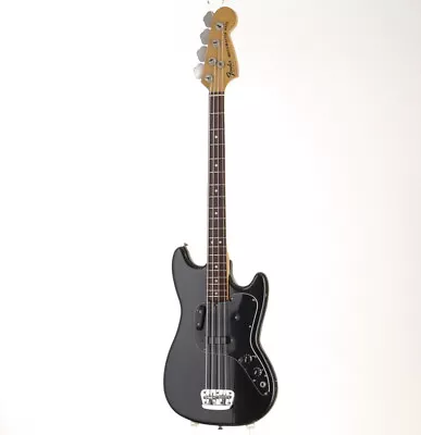 Fender Musicmaster Bass Black 1977 Model Electric Bass Guitar Maple 4 String USA • $2169.88