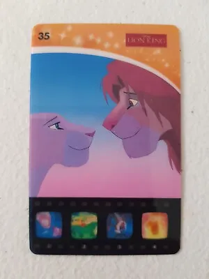 Woolworths Disney Movie Stars 2016 Collector Card - #35 The Lion King • $1.90