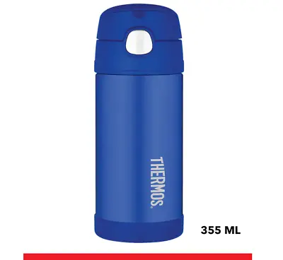 $23.50 • Buy Thermos Vacuum Insulated Stainless Steel Drink Bottle - Blue 355mL